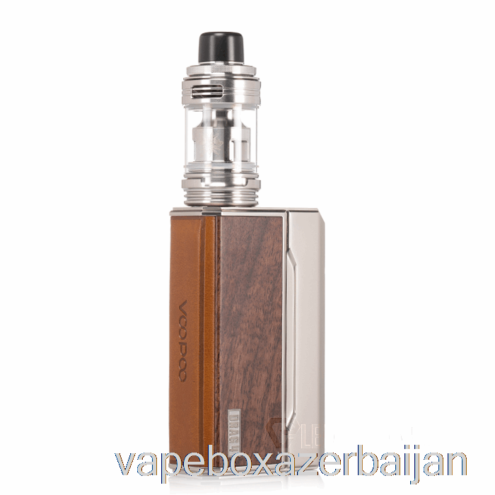 Vape Smoke VOOPOO Drag 4 177W Starter Kit Pale Gold + Walnut